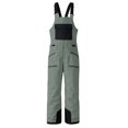 thumbnail image 4 of Fgnfyis Womens Overalls Heavy Duty Insulated Snowsuit Winter Ski Bib Pants Thermal Jumpsuit Romper for Cold Weather Overalls for Women Grey_001 L, 4 of 9