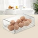thumbnail image 3 of Cajas de almacenamiento para refrigerador, apilables, de polipropileno (PP), organizador de cajones para refrigerador. Grande con tabique, 3 of 8