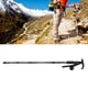 thumbnail image 1 of Bastón Telescópico, Bastones De Trekking Profesionales, Bastón De aleación De Aluminio, Bastones De Senderismo Ajustables Con Absorción De Impactos Para Senderismo Al Aire, 1 of 7