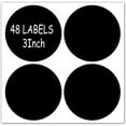 thumbnail image 2 of 3" inch Round Chalkboard Labels - Reusable Round Chalkboard Stickers Pantry and Storage Stickers for Jars, Spice,Parties, Craft Rooms, Weddings and Organize Your Home & Kitchen-48PCS, 2 of 4
