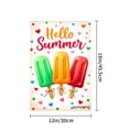 thumbnail image 4 of Amhnf Hello Summer Popsicle Garden Flag For Home Outdoor Garden Yard Decor 12x18 inch, 4 of 5