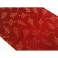 thumbnail image 3 of Christmas Holidays Brocade Collection In Glittery Tree Print Table Runner, 3 of 5