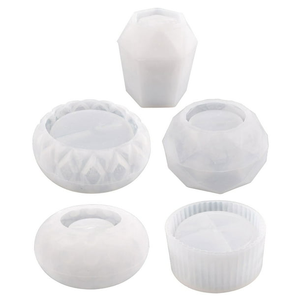 Potted Succulent Flowerpot Pattern Glue Diy Geometric Irregular Pen Cement Plaster Ornaments