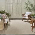 thumbnail image 4 of Nourison Courtyard 8' x 10' Jute Ivory Modern Rug, 4 of 11