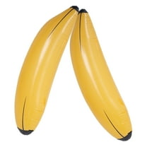 LOLIPPYY 2Pcs Party Inflatable Banana Decorations for Pool and Birthday Party Durable PVC Material