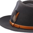 thumbnail image 5 of Seville - Walrus Hats Wool Fedora Hat, 5 of 6