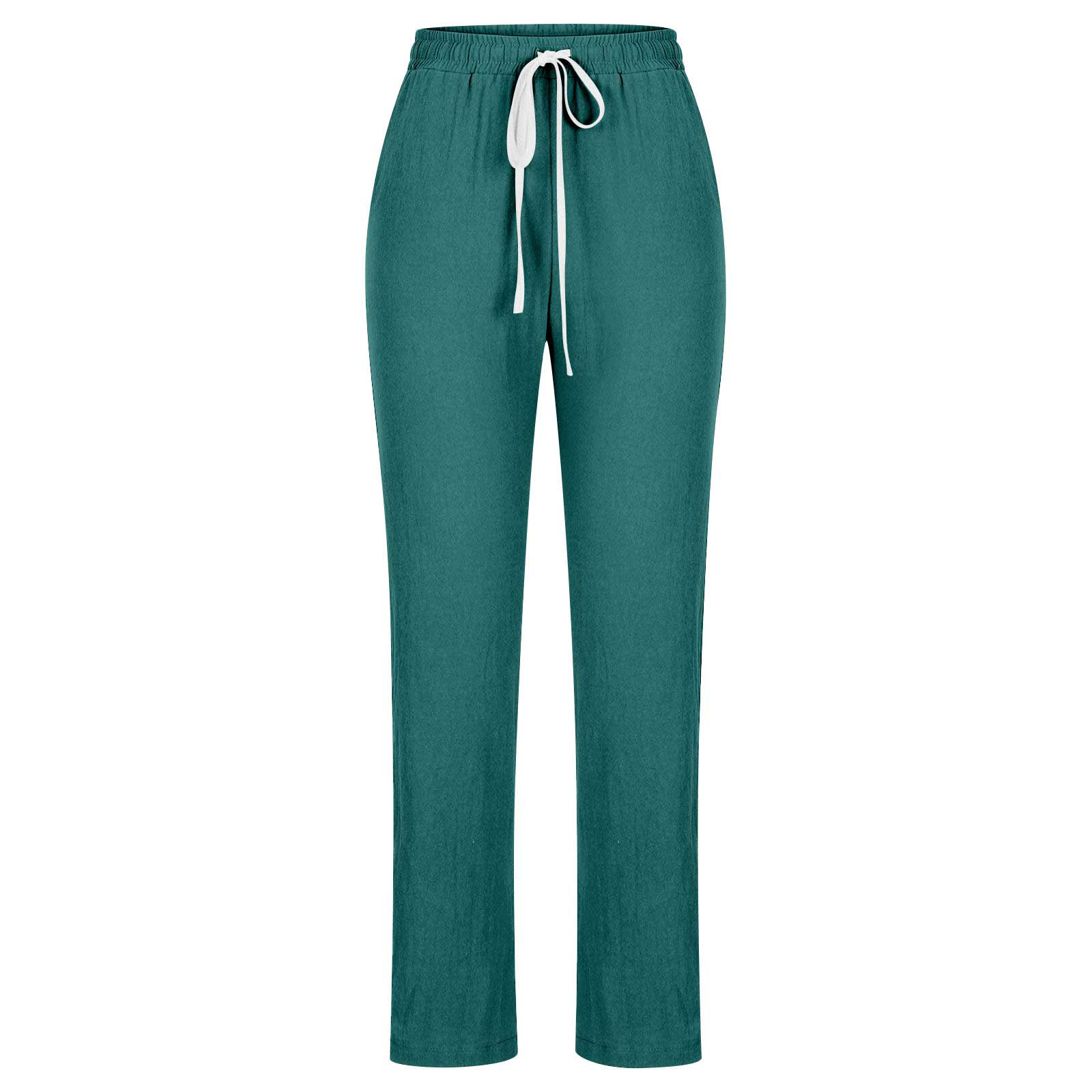 Mrat Womens Pull on Pants Full Length Pants Fashion Ladies Summer ...