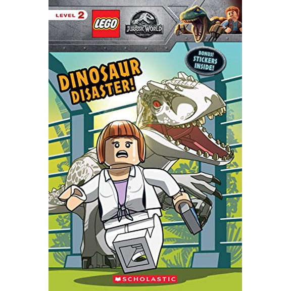 Pre-Owned Dinosaur Disaster! (LEGO Jurassic World: Reader with Stickers), 9781338238013, 1338238019, Paperback, Stk edition