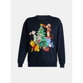 thumbnail image 5 of Disney Women’s Winnie The Pooh Christmas Light-Up Fleece Sweatshirt, Sizes XXS-2XL, 5 of 5