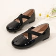 thumbnail image 2 of VUHXZWAF Girls Dress Shoes Toddler Flower Kids Ballet Flat Footwear School Wedding Party Shoes Size 1.5, 2 of 4