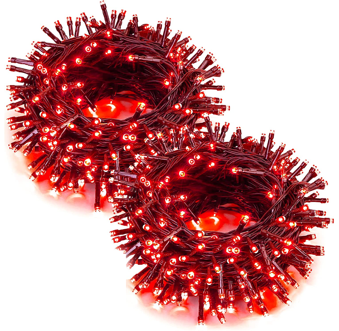 Solar String Light 100LED 39.3ft/12m 8 Modes Solar Christmas Lights