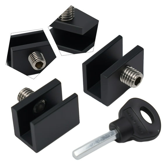 2Pc Adjustable Lock Stopper Safety Locks For Kids And Pets Anti-Theft Door Lock