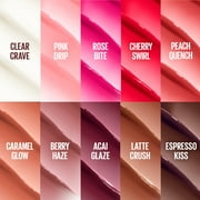 Maybelline Lifter Glaze Hydrating Lip Gloss Oil Balm with Hydrating Oil Blend, Cherry Swirl, 0.1 oz