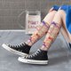 thumbnail image 5 of Fotbe Cute Lamas Calcetas Divertidas Estampadas para Hombre y Mujer, Calcetas de Algodón hasta la Rodilla para Caminar, Correr, Enfermería y Embarazo, 5 of 6