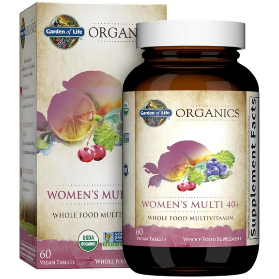 Garden of Life Organics Women's 40 , 60 Vegan Tablets