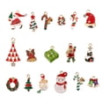 thumbnail image 1 of 17pcs Drip Oil Pendant DIY Jewelry Accessory Christmas Pendant (Random Style), 1 of 9