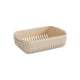 thumbnail image 1 of Cesta de Almacenamiento de Frutas Y Verduras Drenaje de Doble Capa 12.64x8.11x3.58In, Cesta de Frutas para Cocina, Lavado de Plástico Beige Y Lavabo de Filtro, 1 of 6