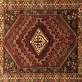thumbnail image 1 of Ahgly Company Indoor Square Persian Brown Traditional Area Rugs, 7' Square, 1 of 4