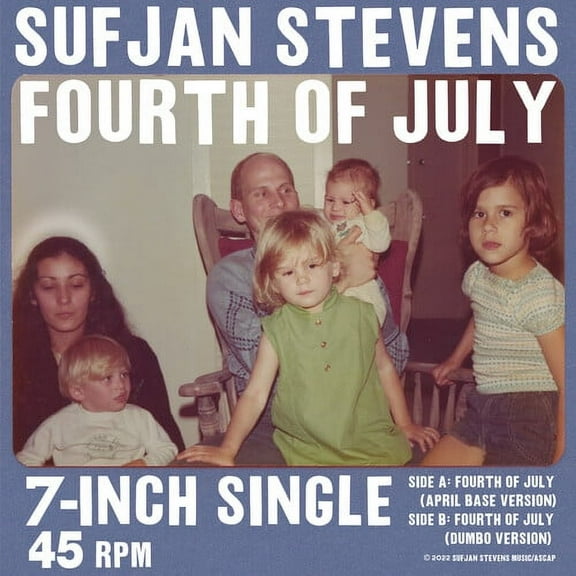 Sufjan Stevens - Fourth Of July - Red - Music & Performance - Vinyl [7-Inch]