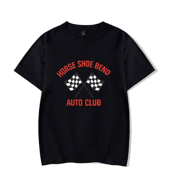 Horse Shoe Bend Auto Club Project Hail Mary Movie Merch T-Shirt – Unisex O-Neck Short Sleeve Fashion Tee, Casual Streetwear Top for Sci-Fi Movie Fans Gift