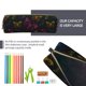 thumbnail image 5 of Easygdp Butterfly para Estuche de Lápices de Cuero, Estuche de Papelería de Cuero, Estuche de Gran Capacidad con Cremallera, 5 of 7