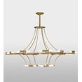 thumbnail image 3 of Meyda Tiffany 147882 Ison 36 Light 87" Wide Ring Chandelier - Brass, 3 of 6