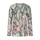 thumbnail image 4 of ICHUANYI Liquidación Camiseta informal estampada de manga larga con botones y cuello en V para mujer Top de manga larga con cuello en V ICHUANYI WER202308256500, 4 of 6