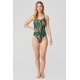 thumbnail image 1 of Traje de baño estampado tropical Roman Fashion /Juvenil, 1056 (Verde) verde M, 1 of 6