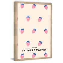 Marmont Hill No 05 Farmers Market Framed Painting Print