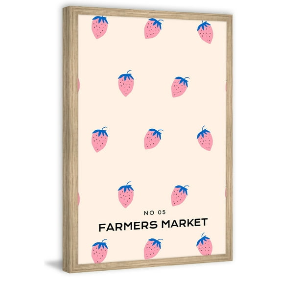 Marmont Hill No 05 Farmers Market Framed Painting Print
