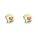 thumbnail image 3 of Casco Suministros para mascotas Billuyoard Sombrero divertido para aves de corazón verde 2Conjunto, 3 of 6