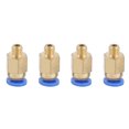 thumbnail image 1 of 2 tubos de teflón de PTFE (1 metro) + 4 conectores rápidos pc4 - M6 + 4 conectores neumáticos rectos pc4 - M10 impulsados para la conexión de filamento de 1,75 mm para impresoras 3D, 1 of 5