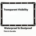 thumbnail image 3 of 10*6.6in Heavy-Duty Outdoor Tarpaulin,Waterproof,Tear-Resistant,Sunproof,Transparent,Thickened for All-Weather Protection,PE Material|YISHFHP(Without rope), 3 of 11