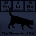 thumbnail image 3 of CafePress - Cat Elements Women'S Dark T Shirt - Women's Traditional Fit Dark T-Shirt, 3 of 4