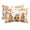 Pumpkin,DeepAmber,SunflowerYellow,Cream, variant on 1 Pack Outdoor Waterproof Throw Pillows for Head,Thanksgiving Pumpkin Dwarf Cushion Cases with Insert&Straps Neck Pillows for Patio Recliner Chair,Fall Maple Leaf Retro Plank