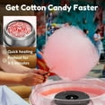 thumbnail image 6 of Cotton Candy Machine,Mini Cotton Candy Maker Machine for Kids with Sugar Scoop, Easy & Safe to Use, Pink Vintage US Plug, 6 of 10