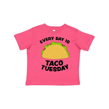 

Inktastic Every Day is Taco Tuesday Gift Toddler Boy or Toddler Girl T-Shirt