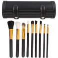 thumbnail image 1 of EeaseMX Estuche organizador profesional para brochas de maquillaje, bolsa de cuero PU, 1 of 8