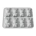 thumbnail image 1 of Easter Silicone 3D Rabbit Silicone 8 Cavities Easter Rabbit Soap Candle Cookie Chocolate, 1 of 4