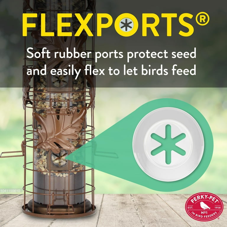 Perky-Pet Squirrel-Be-Gone Max Bird Feeder – 1.75 lb Capacity Perky-Pet Squirrel-Be-Gone Max Bird Feeder – 1.75 lb Capacity