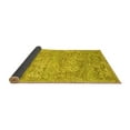 thumbnail image 2 of Ahgly Company Indoor Rectangle Abstract Yellow Contemporary Area Rugs, 5' x 8', 2 of 4