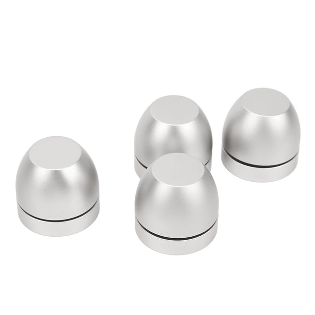 Speaker Isolation Stand Feet, CNC Processing Durable Audio Shock Absorption Pads Easy To Install For Sound Gold,Black,Silver