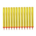 thumbnail image 3 of Novelties Sparkling Gold Party / Birthday Candle Set, 12 Pcs, 6 inch each, 3 of 4