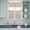 White Biscotti Beige, variant on 3 Piece Kitchen Curtains and Valances Set Beige Baroque Cafe Curtains 24 Inch Length Farmhouse Scroll Floral Pattern Art Valance & Tier Curtain for Living Room Bedroom Small Window 54"x18"+27"x24"*2