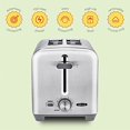 thumbnail image 3 of BELLA 2 Slice Toaster, Quick &amp; Even Results Every Time, Wide Slots Fit Any Size Bread Like Bagels or Texas Toast, Drop-Down Crumb Tray for Easy Clean Up, Stainless Steel, 3 of 7