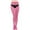 Hot Pink, variant on BONIXOOM Socks For Women Semi-Opaque Thigh-High Nylon,SpandexTrouser Work Socks Navy One Size
