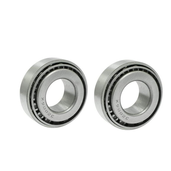 COMOK 2Pcs 32004X Tapered Roller Bearing Cone and Cup Set, 20mm x 42mm x 15mm, Silver Tone
