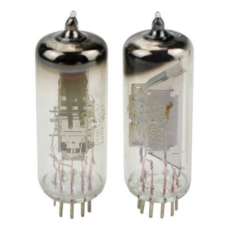 6E2 Amplifier Valve Electronic Indicator Tube Replace EM84 for Enhance Amplified Speaker Tone Quality Vacuum Tube 2Pcs