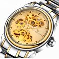 thumbnail image 2 of Reloj mecánico automático en nombre del reloj de hombre hueco de doble cara reloj mecánico impermeable, 2 of 5