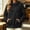 Black, variant on Sweatshirt Women's Hooded Drawstring Pullover Long Sleeve Casual Top